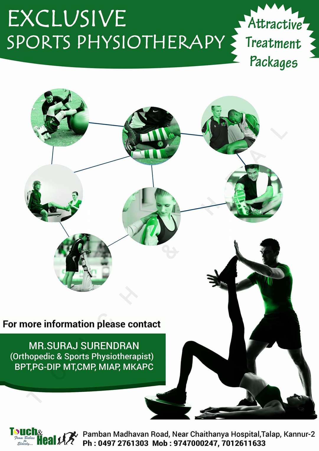 TOUCH & HEAL -Physiotherapy