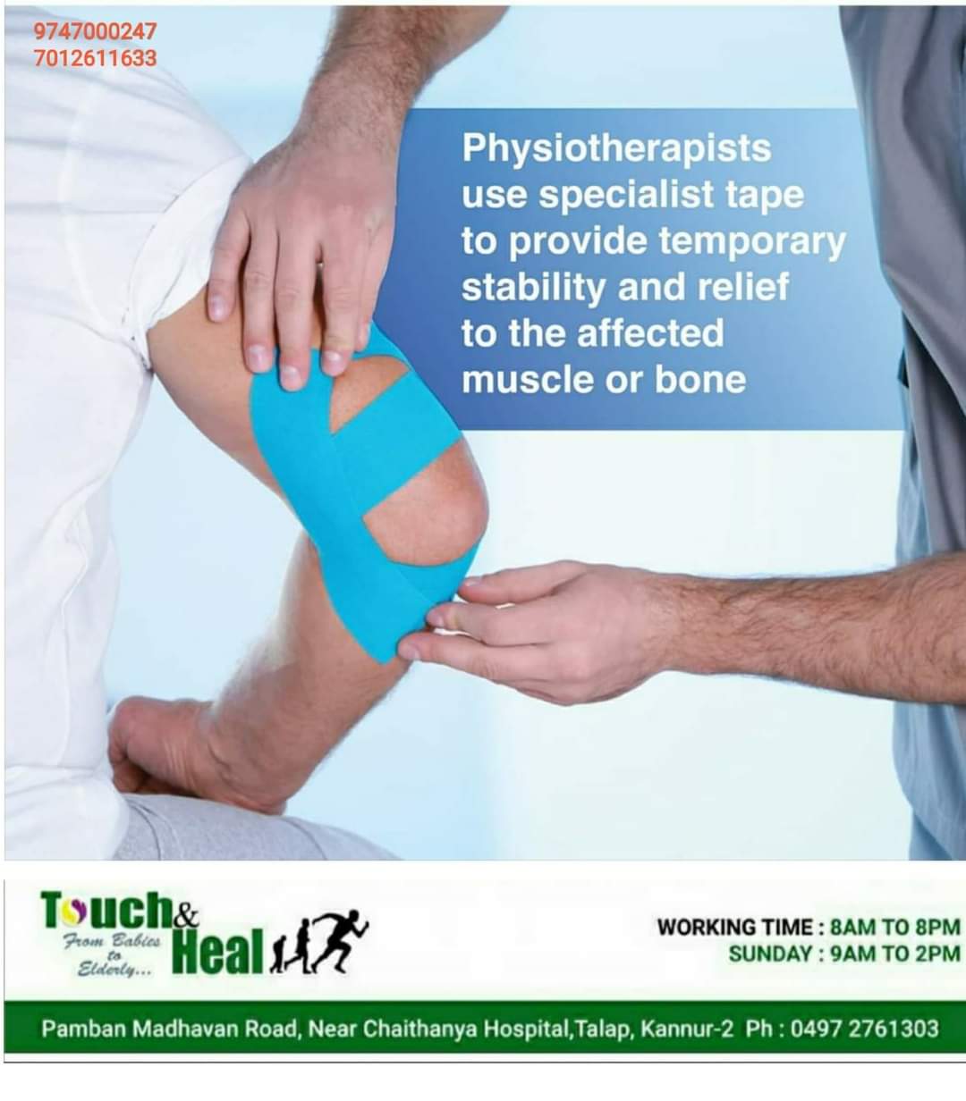 TOUCH & HEAL -Physiotherapy