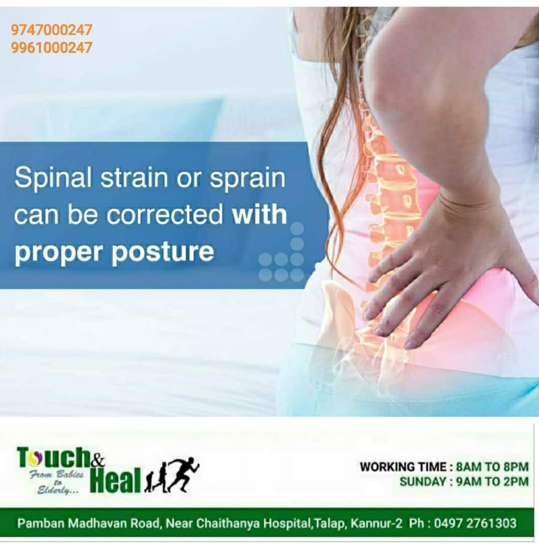 TOUCH & HEAL -Physiotherapy